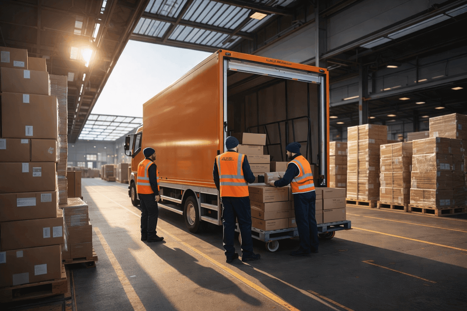 Gabelstapler im Lager: Schichtplan und Personaleinsatzplanung für Logistik mit Shiftdesk